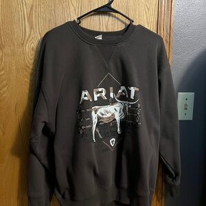 Ariat Brown Graphic Sweater